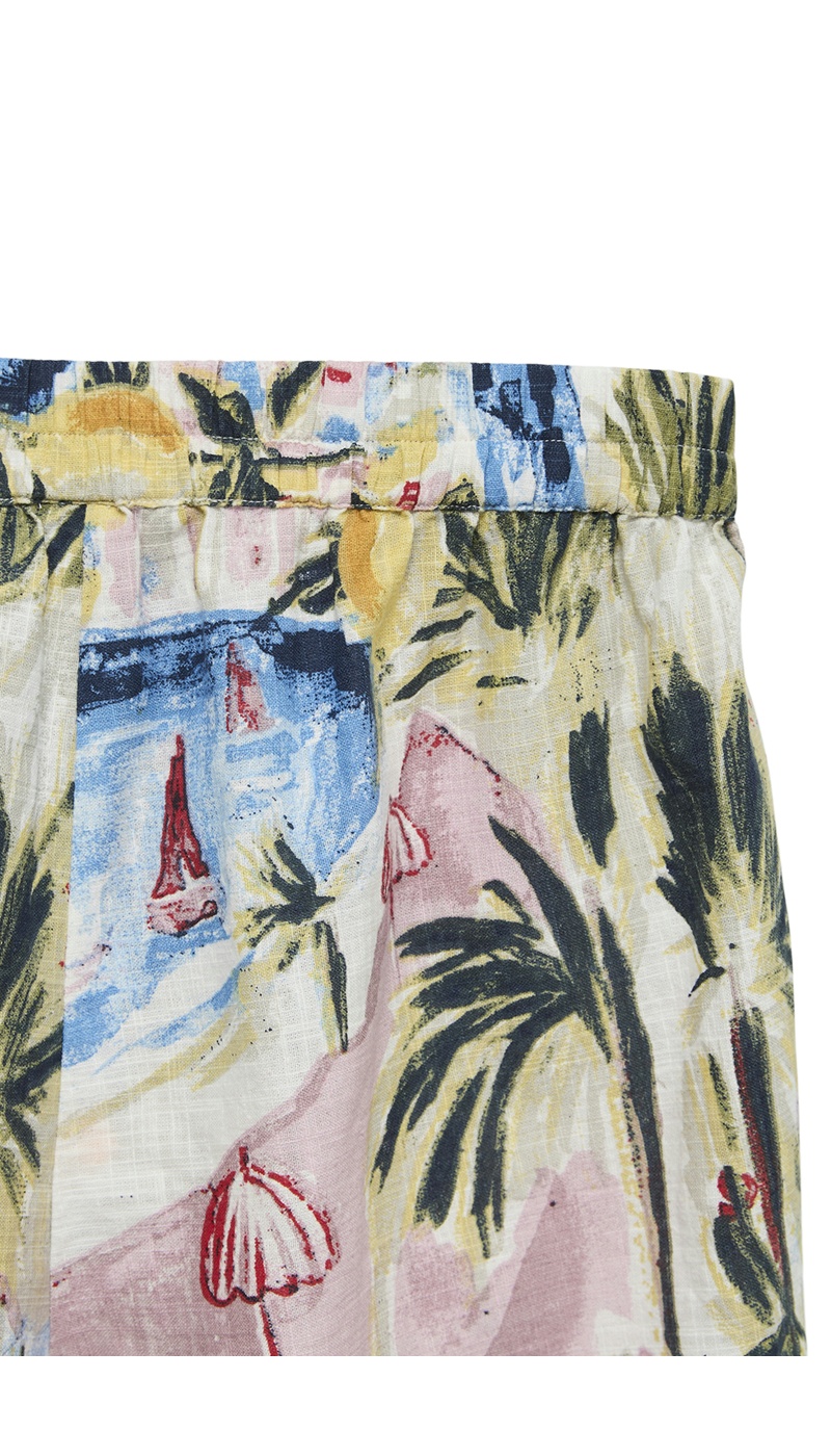 Pantaloncini stampati con stelle bianchi VMEDITH