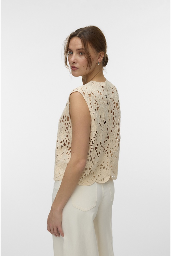 Top Macramé Osso Bianco AWALISON 2