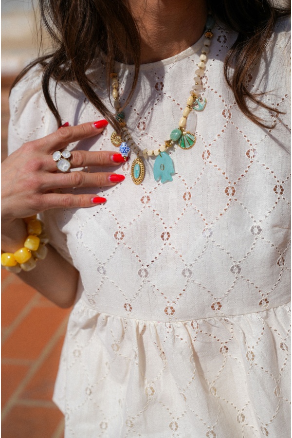 White Stone Ring JUNE 2