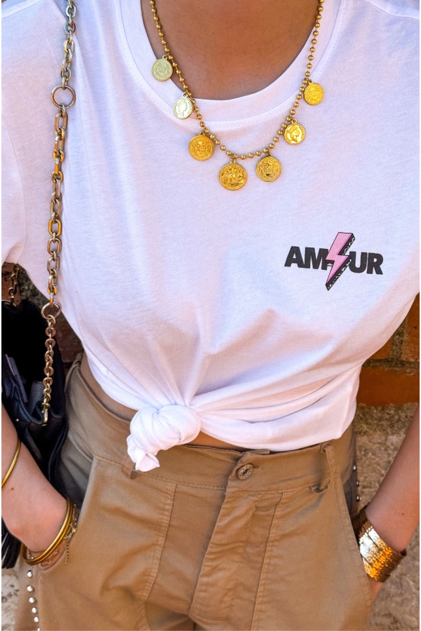 Golden Pesos MARIA Necklace 2