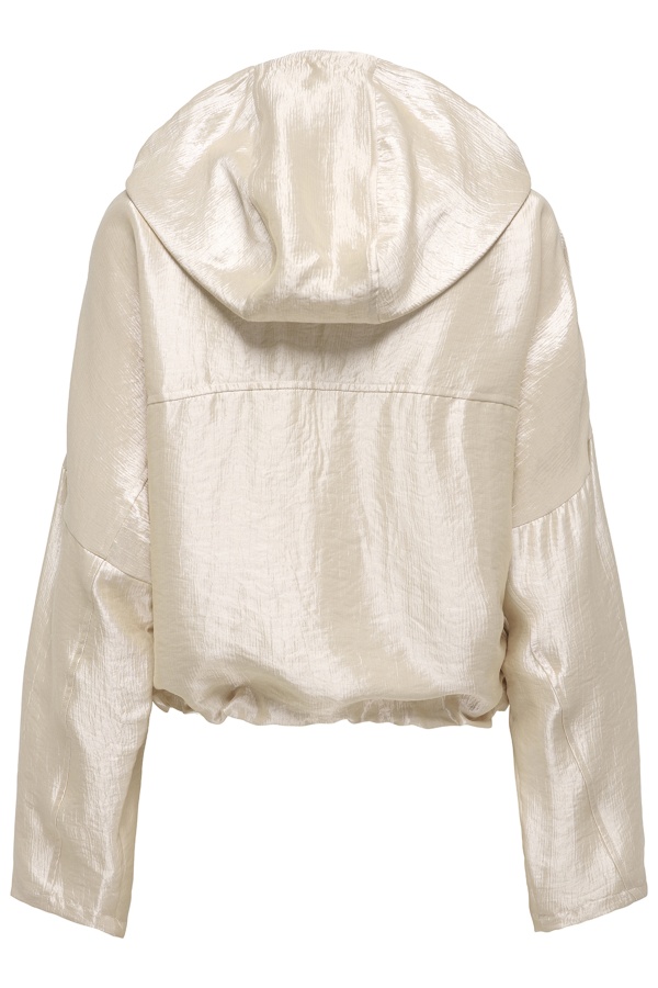 Oatmeal Satin Jacket ONLGRACE 2