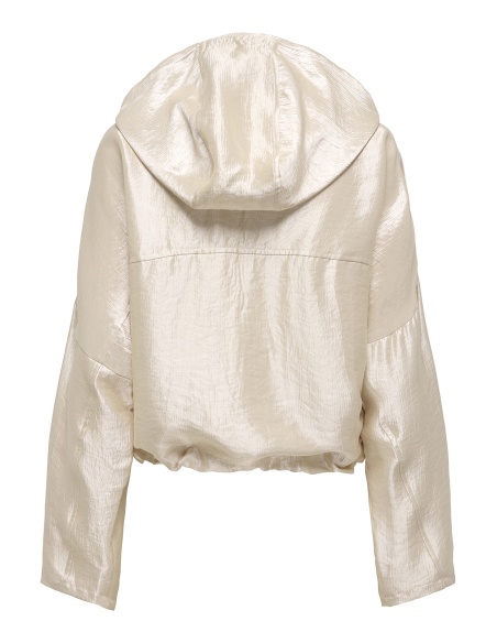 Oatmeal Satin Jacket ONLGRACE
