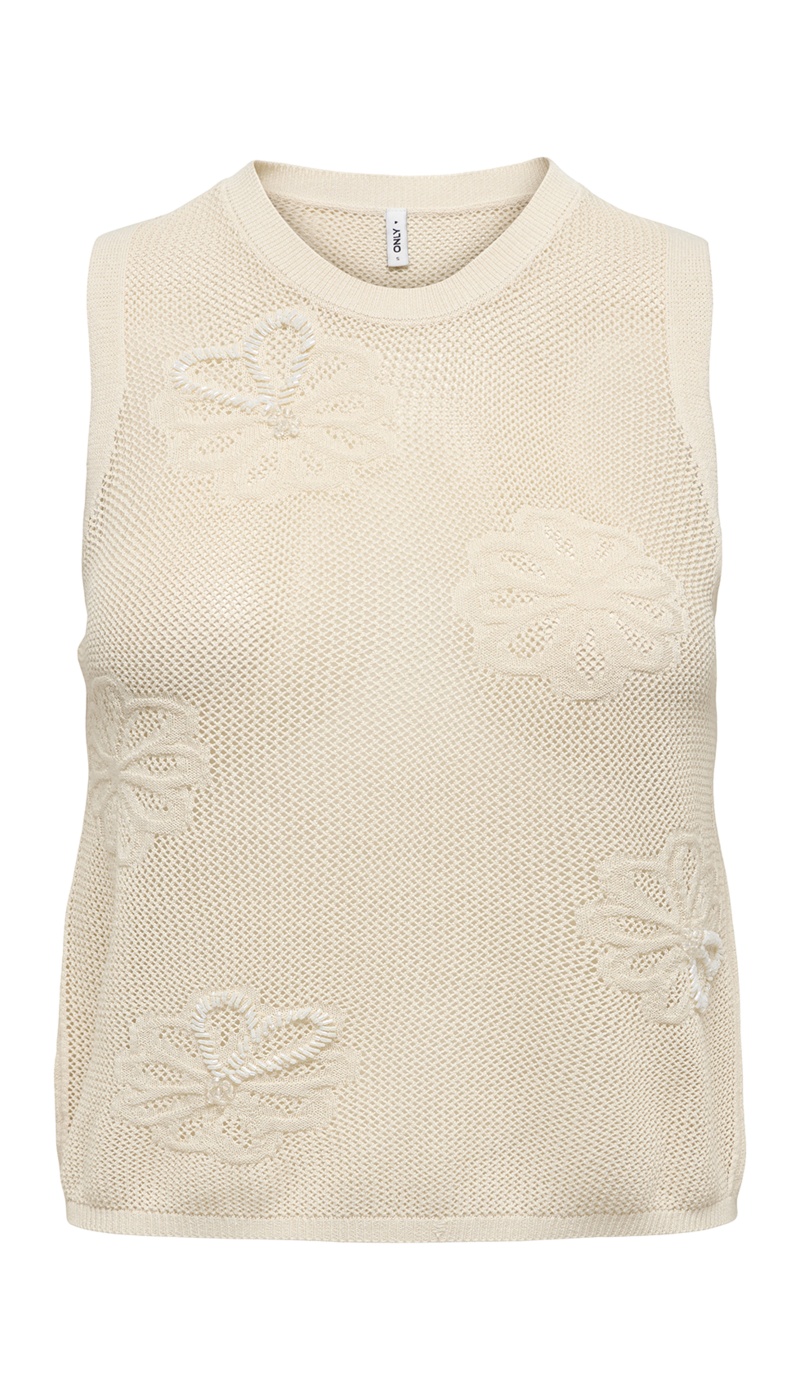 Birch Knitted Top ONLIVY