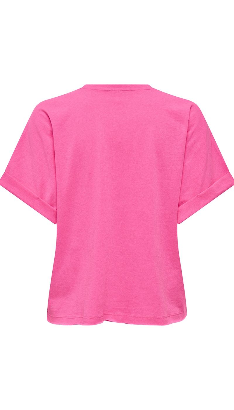 Camiseta Knockout Rosa ONLMINNA