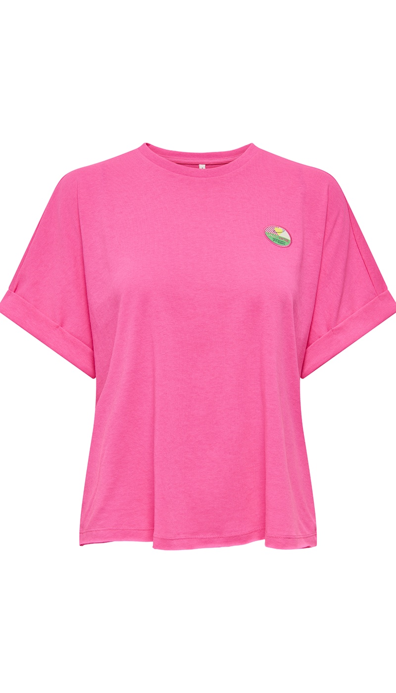 Camiseta Knockout Rosa ONLMINNA