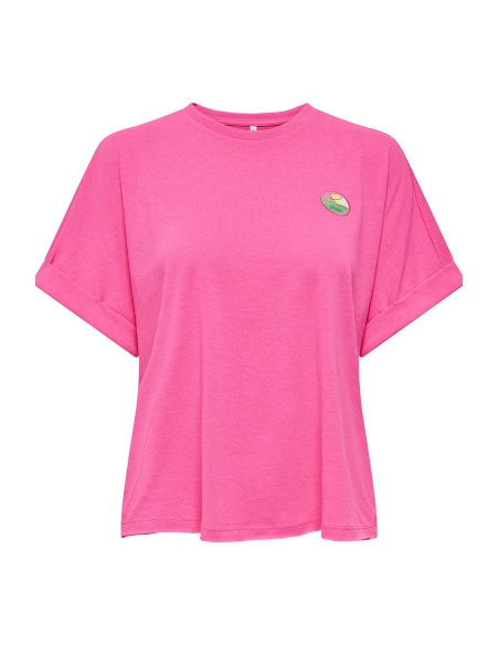 Camiseta Knockout Rosa ONLMINNA