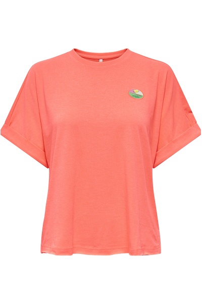 FIERY CORAL T-SHIRTS MC