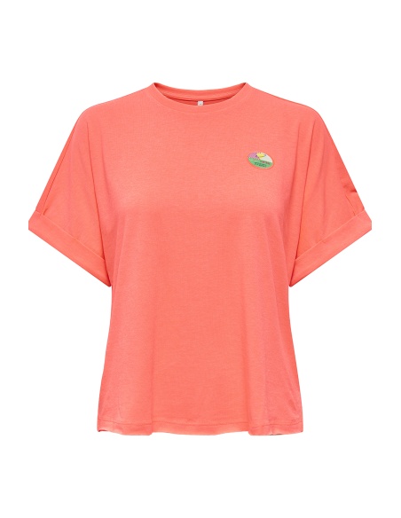 FIERY CORAL T-SHIRTS MC