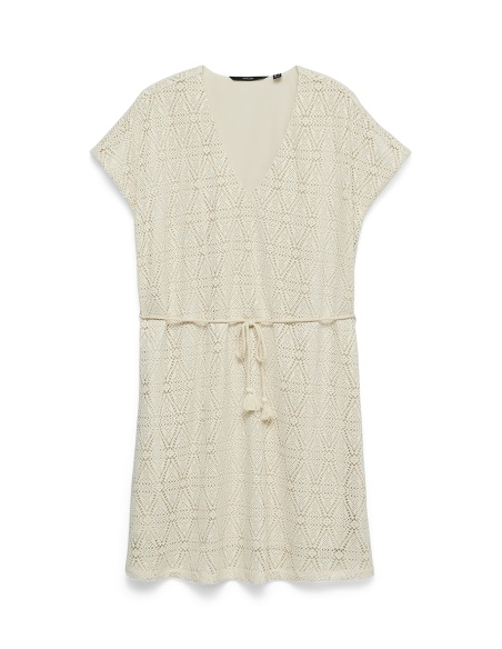 Vestido bordado de abedul VMMAYA