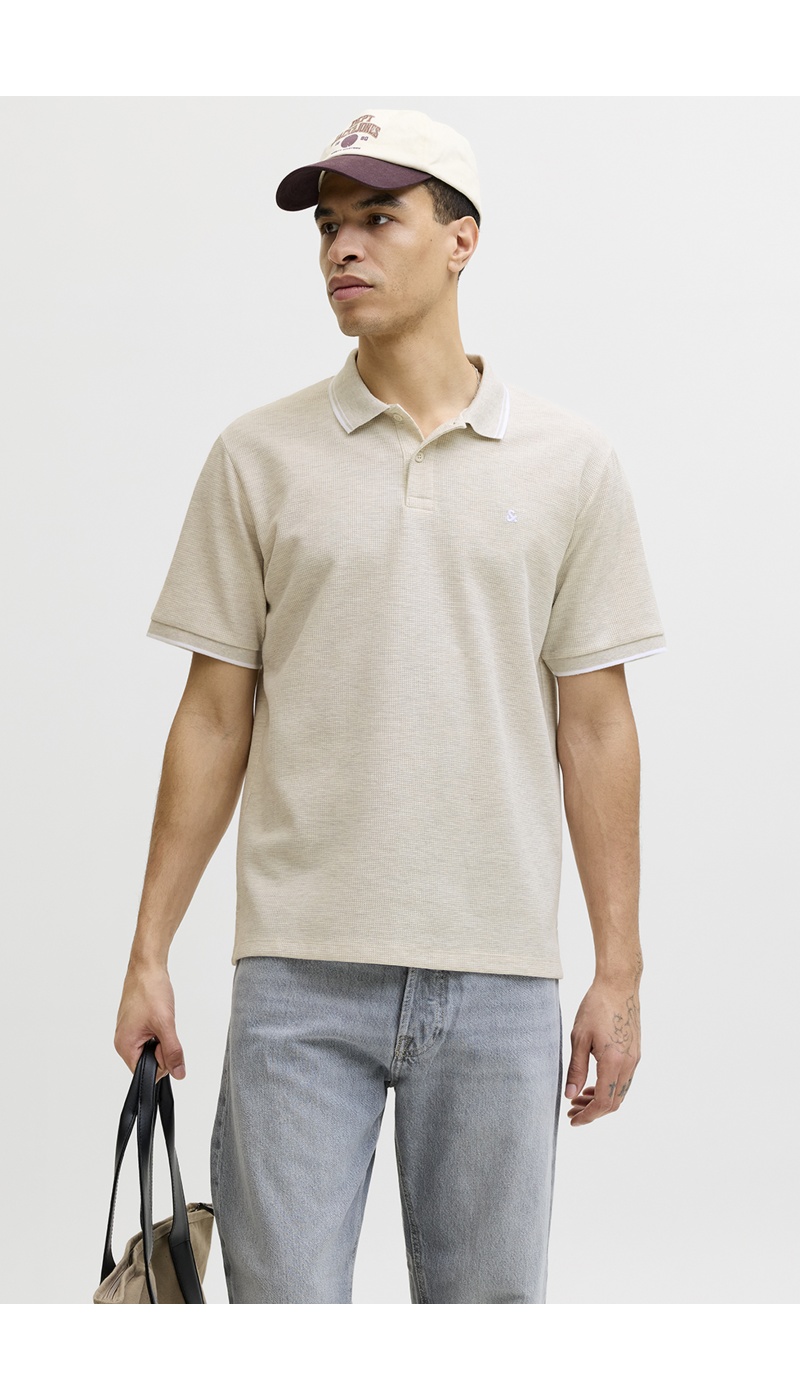 Polo Blanco Antiguo JJEAUSTIN