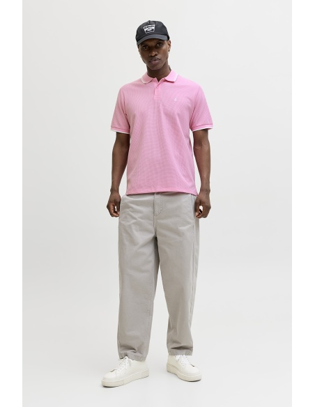 Polo Prisma Rosa JJEAUSTIN