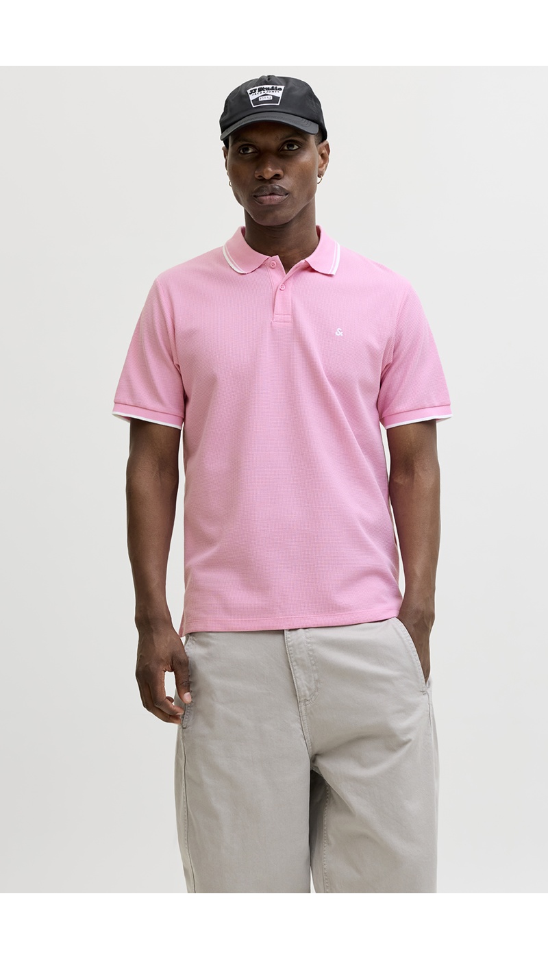 Polo Prisma Rosa JJEAUSTIN