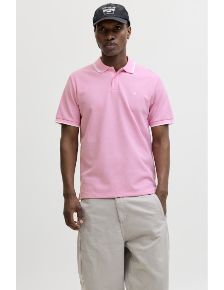 Polo Prisma Rosa JJEAUSTIN