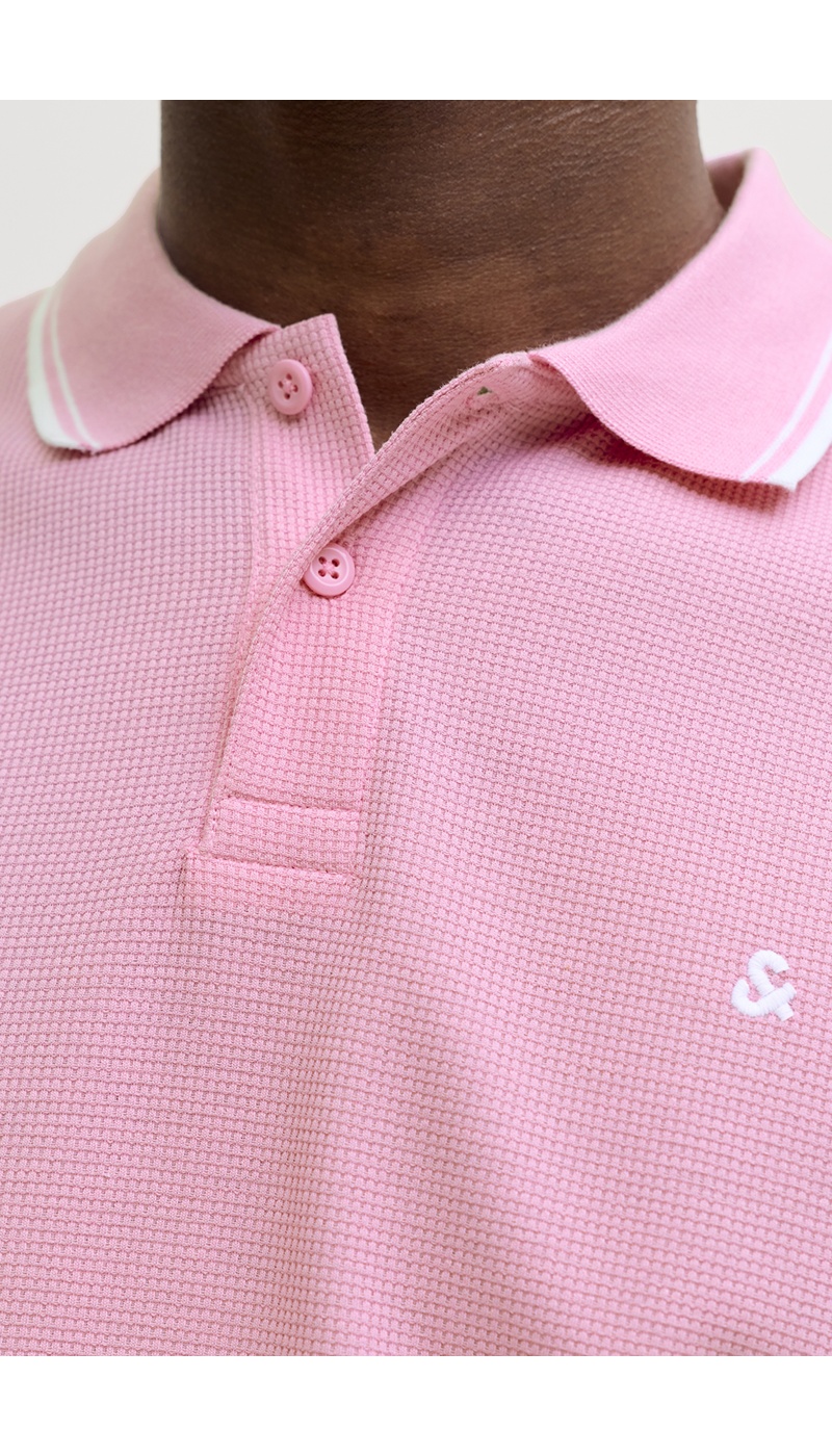 Polo Prisma Rosa JJEAUSTIN