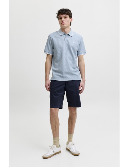 Poloshirt Celestial Blue JJEAUSTIN