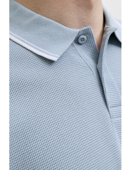 Polo Celeste Azul JJEAUSTIN