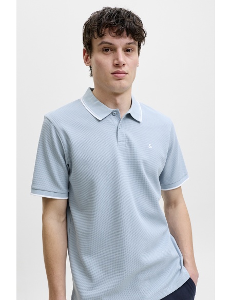 Poloshirt Celestial Blue JJEAUSTIN