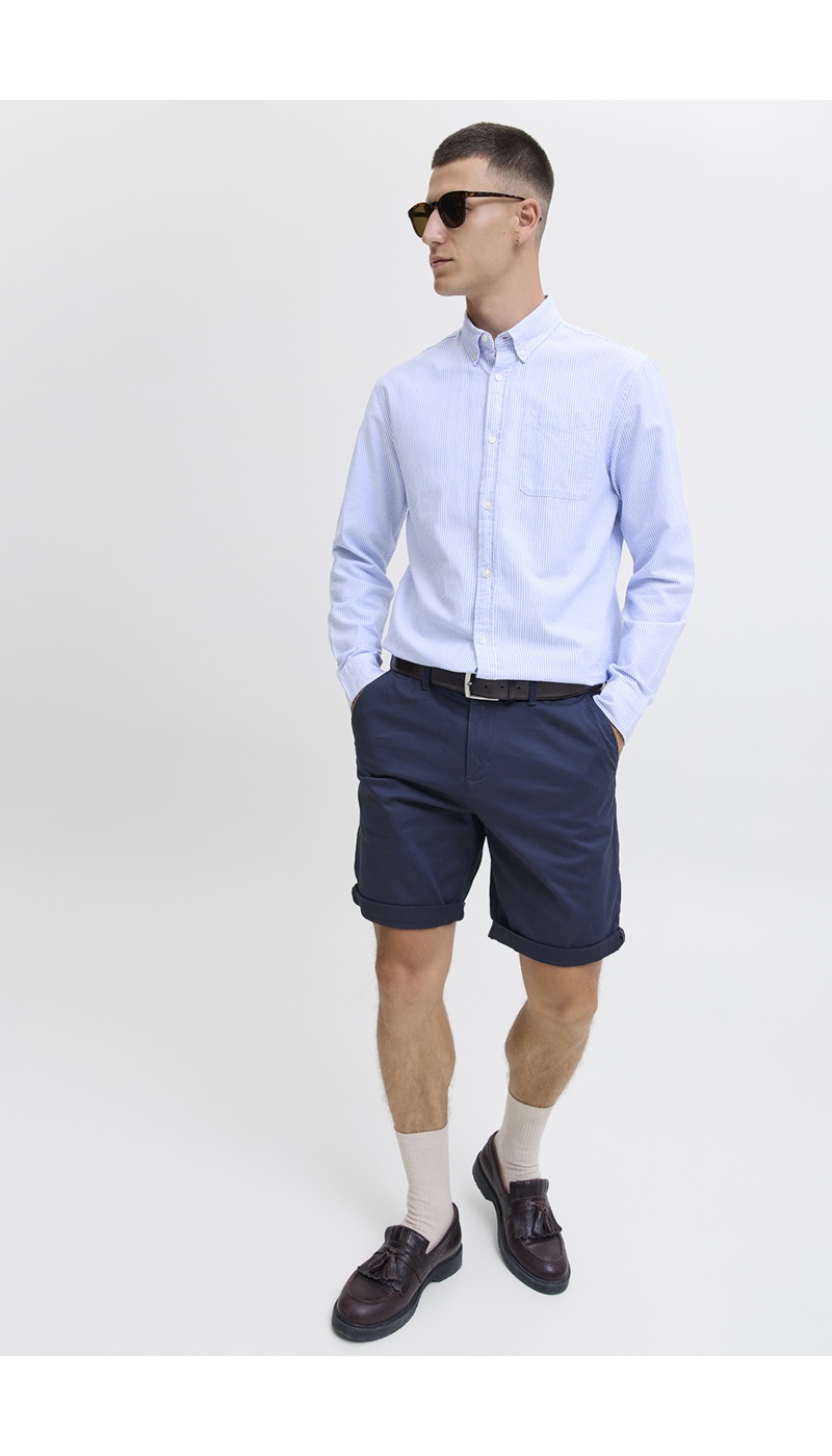 JACKandJONES NAVY BLAZER SHORTS