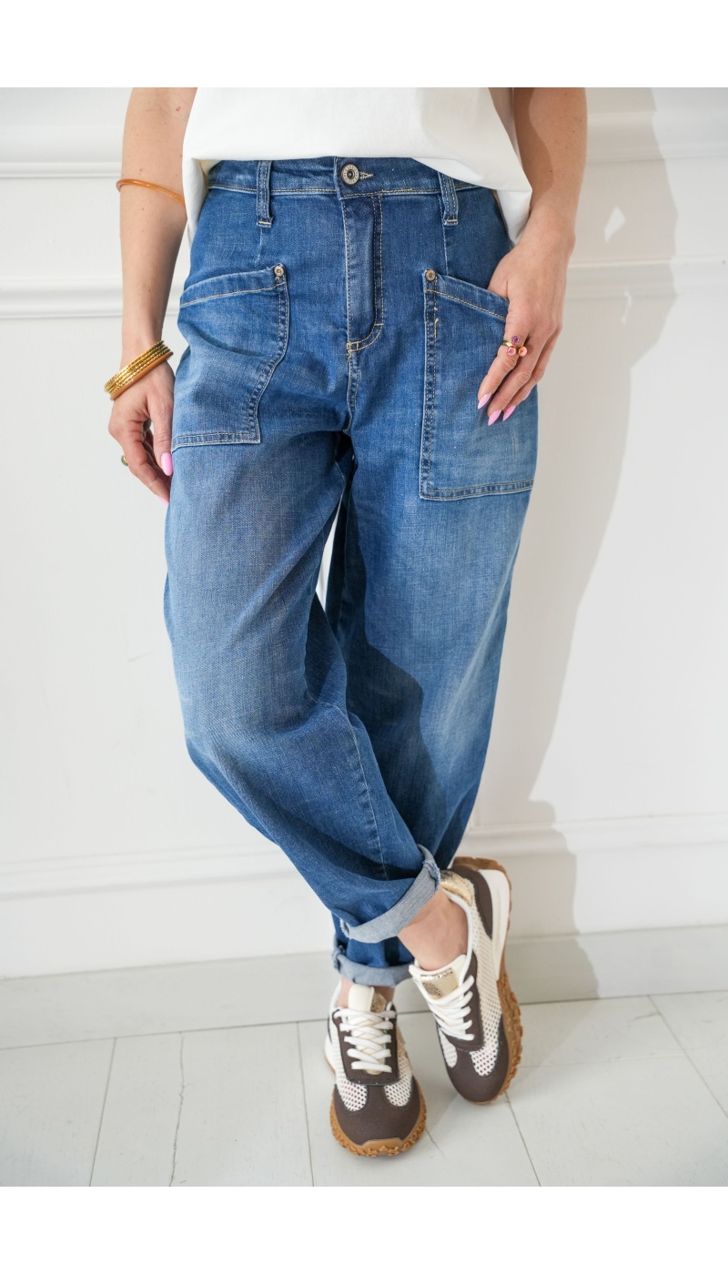 Jean Barrel Please MARS - Abbigliamento in denim elegante e confortevole