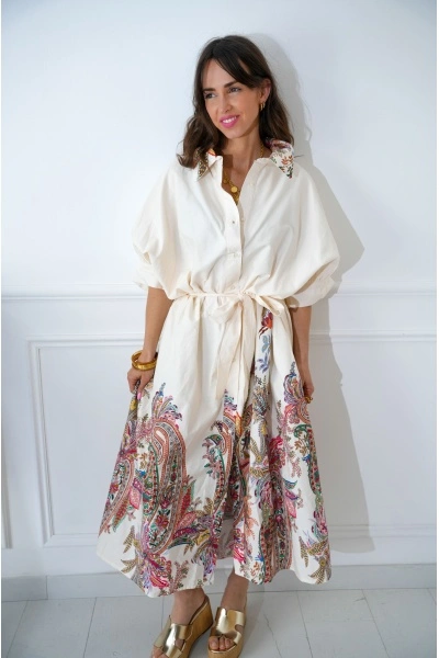 Robe Fleurs GROOVE: Élégance et Style pour Femmes