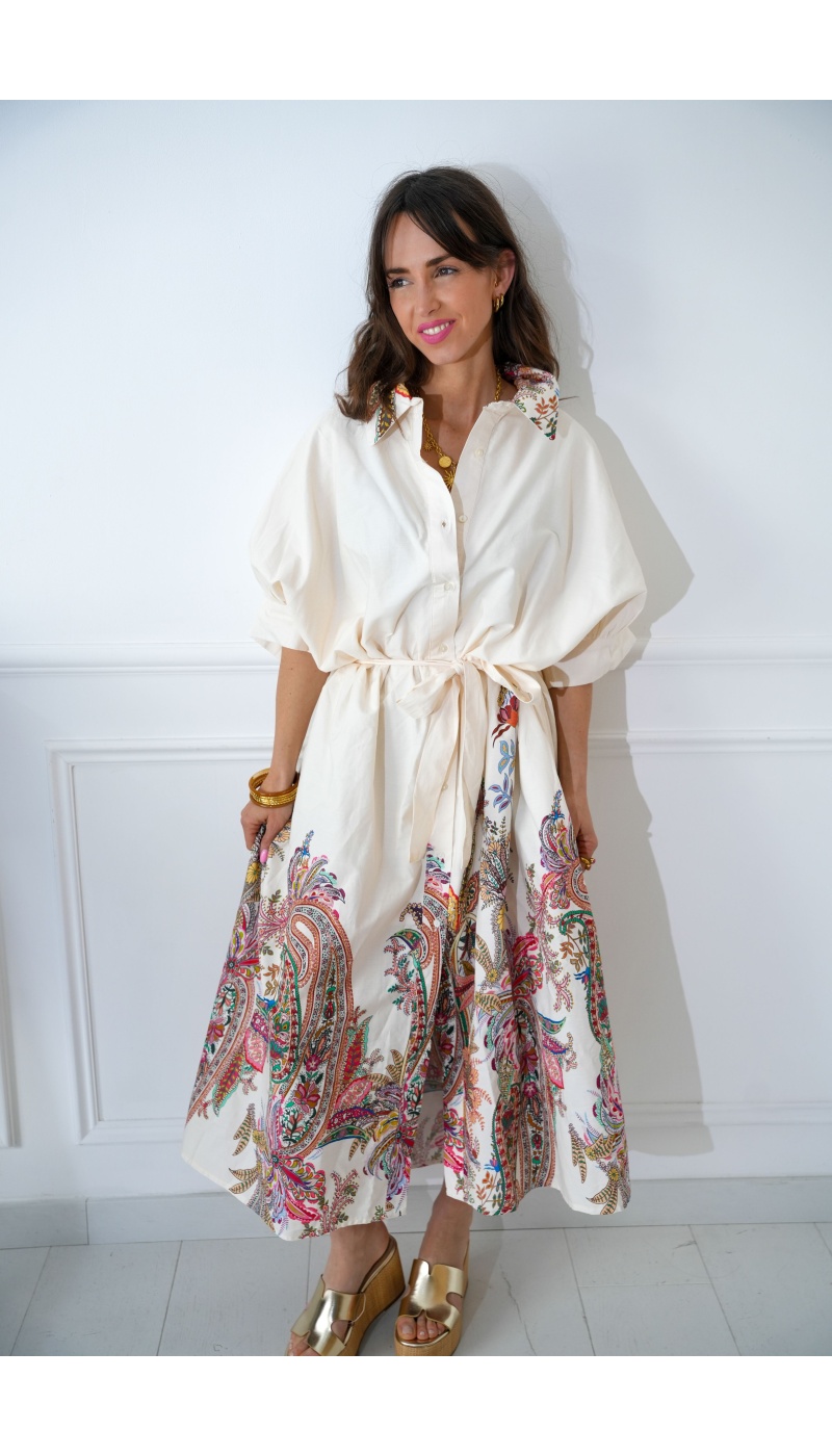 Robe Fleurs GROOVE: Élégance et Style pour Femmes