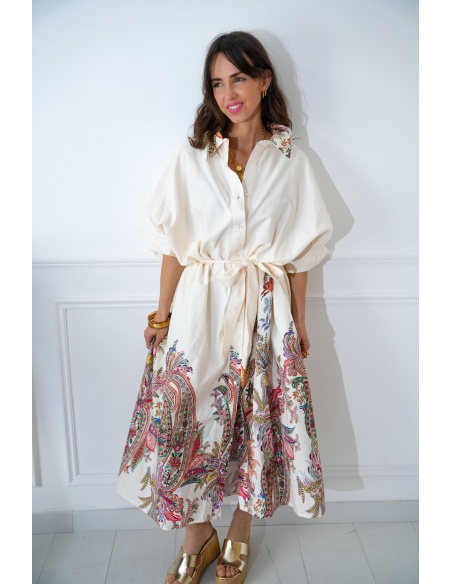 Robe Fleurs GROOVE: Élégance et Style pour Femmes