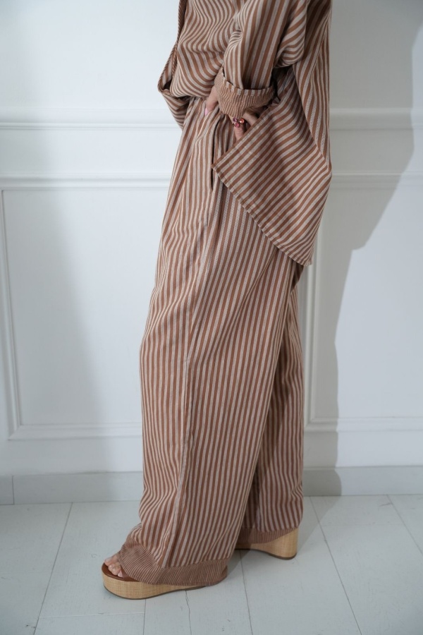 Pantalón Rayas Óxido Johanna OUPA - Elegancia y Estilo 2
