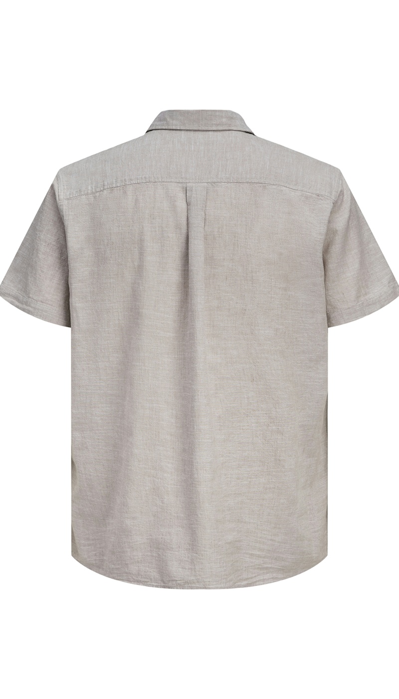 JJESUMMER Linen String Shirt