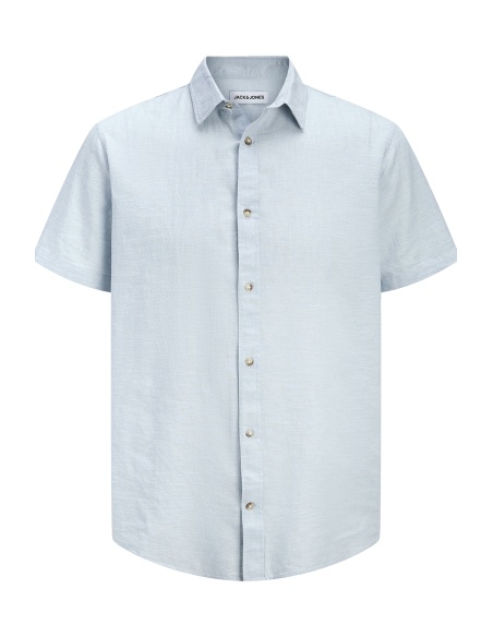 Celestial Blue Linen Shirt JJESUMMER
