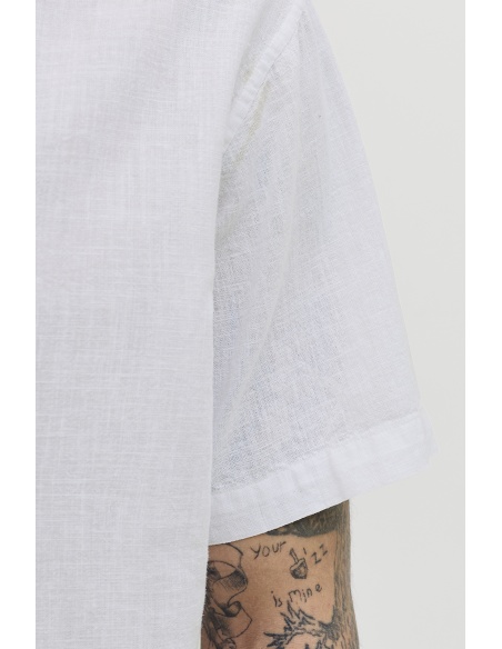 Camicia in lino bianco JJESUMMER