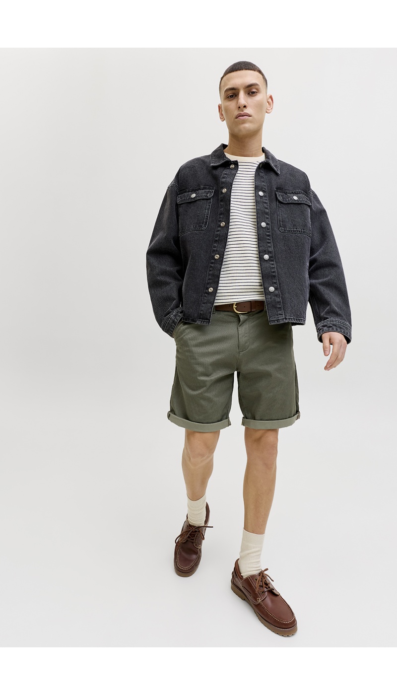 Shorts de noche verde oliva JPSTBOWIE