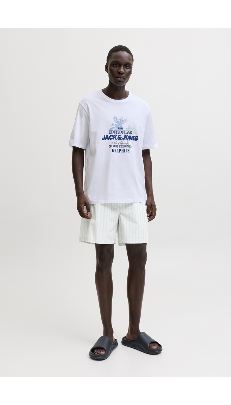 Pantaloncini da bagno blu celeste JPSTKAUAI