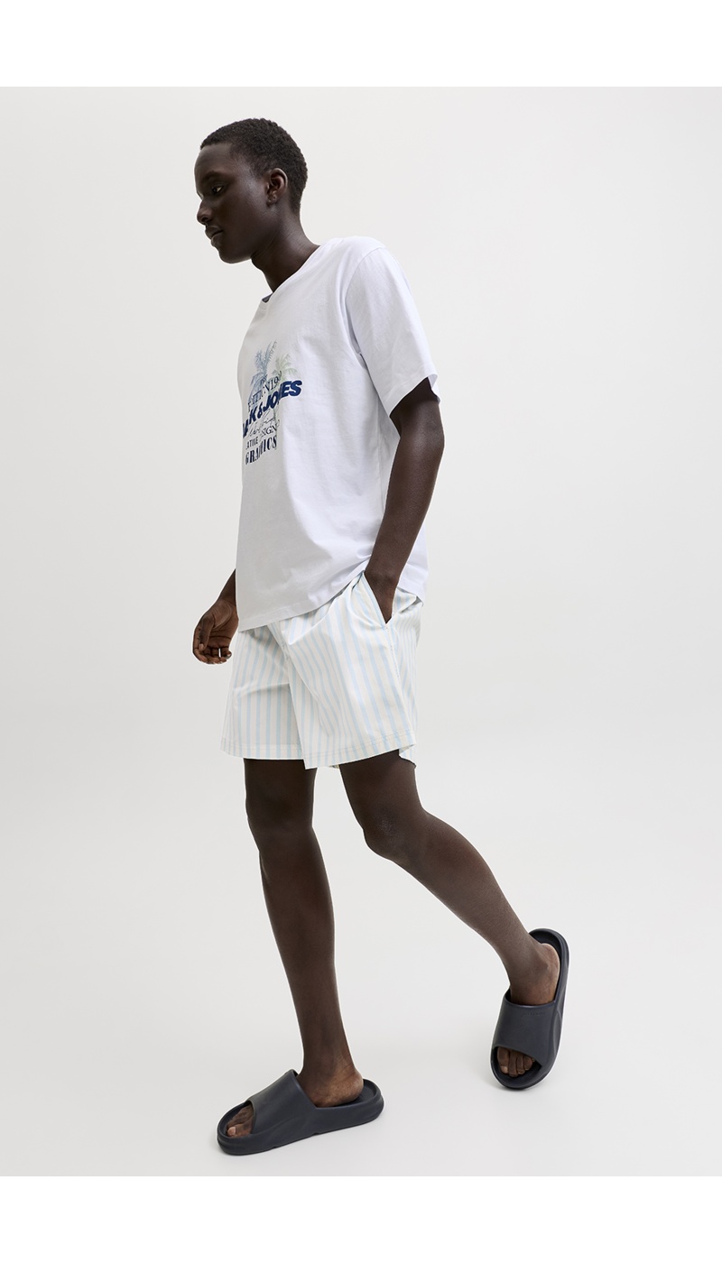 Pantaloncini da bagno blu celeste JPSTKAUAI