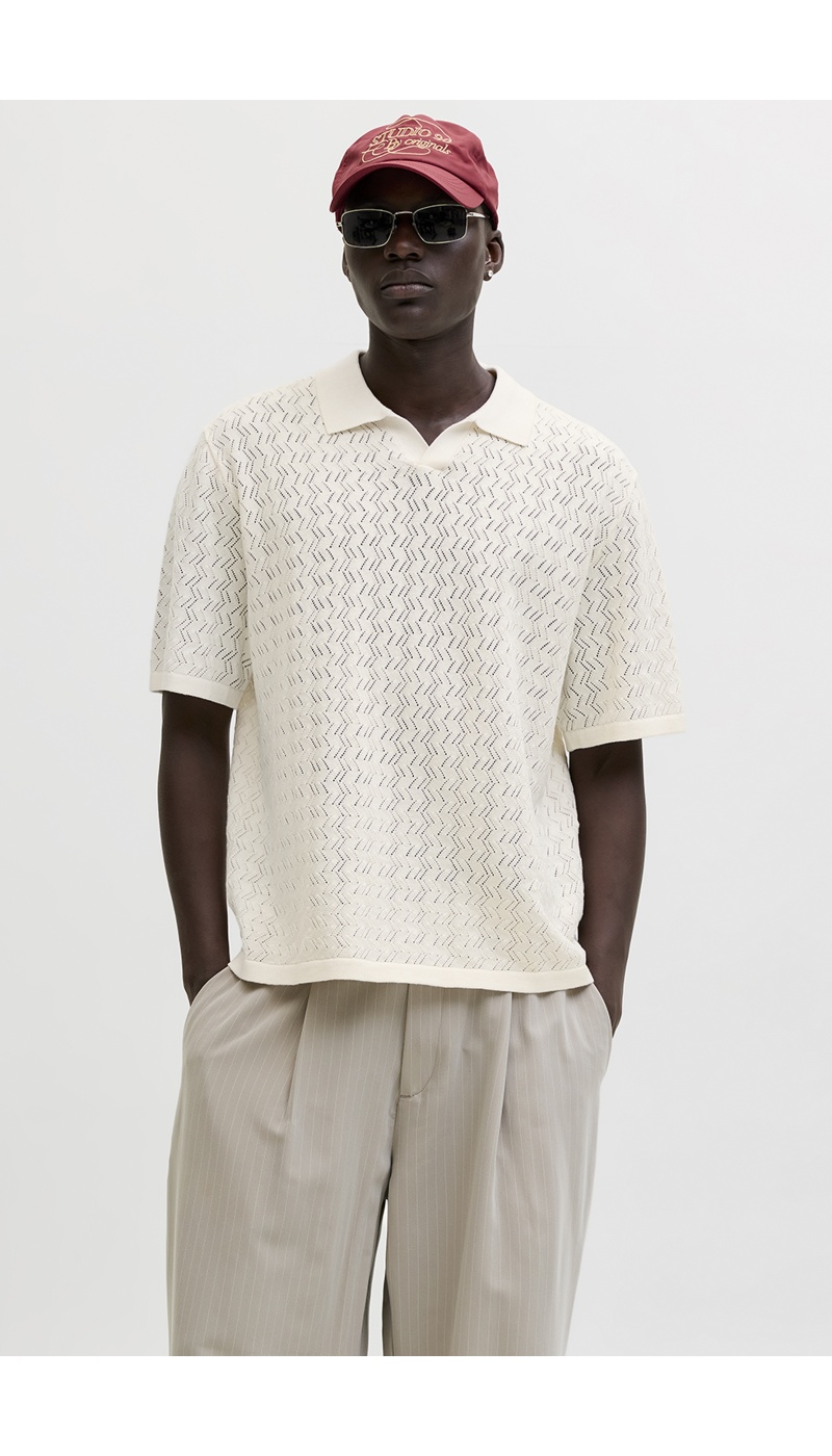 Polo Ajouré Sea Salt JORTYLER