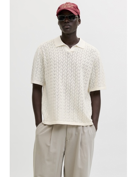 Sea Salt Openwork Polo JORTYLER