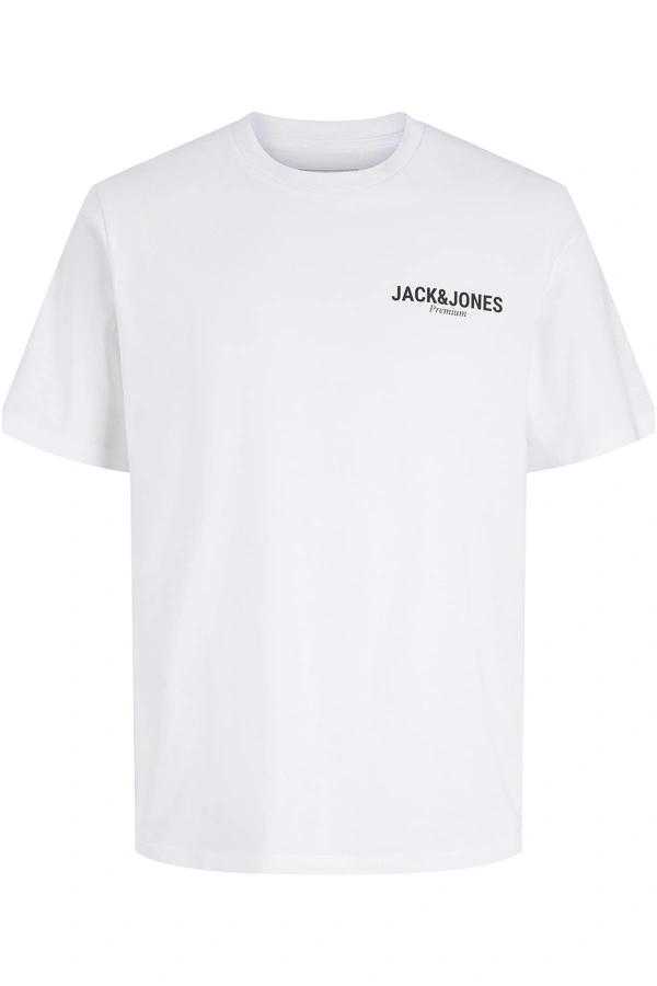 T-shirt White JPRBLAOSCAR