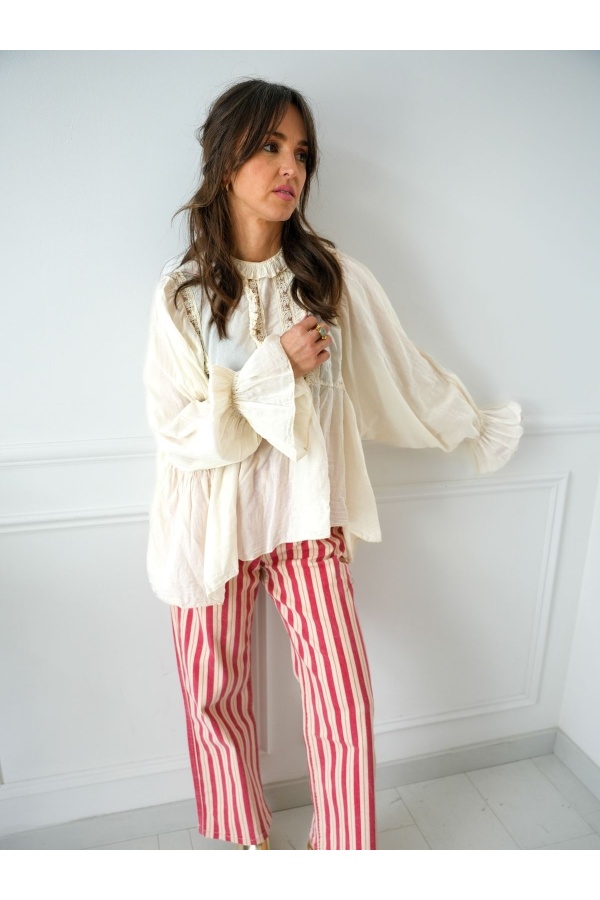 Blusa Encaje Crudo NINON 2