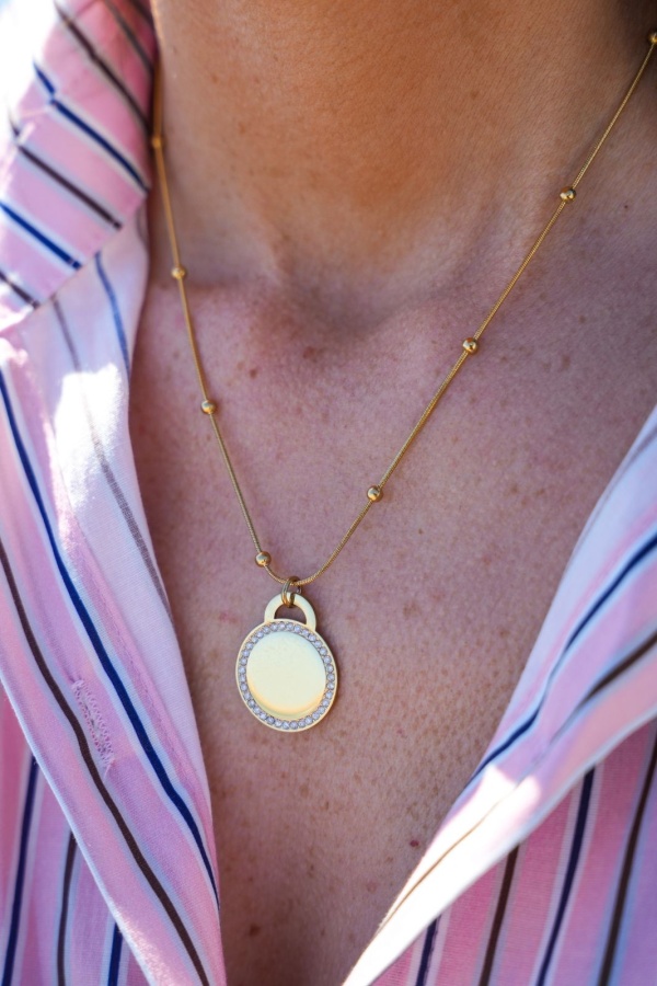 Collier Rond Doré BYA