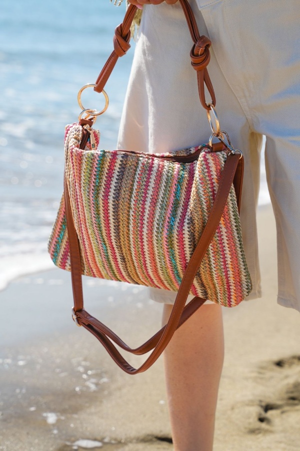 evelyn ashley  MULTIC POCHETTE