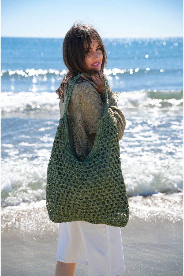 Sac Raphia Kaki ANDY