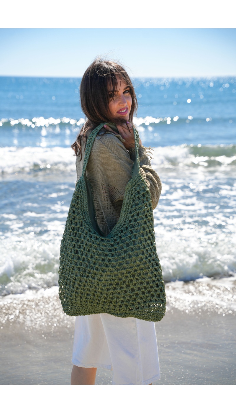 Sac Raphia Kaki ANDY