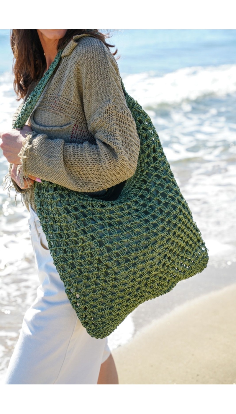 Sac Raphia Kaki ANDY