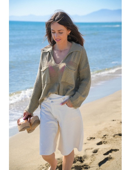 rosaway Copperose PANTALONI DONNA ECRU