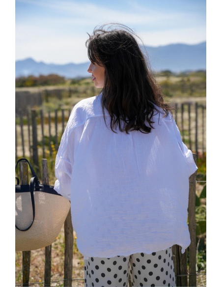 Blusa Banditas AGATA Branca - Elegância e Estilo