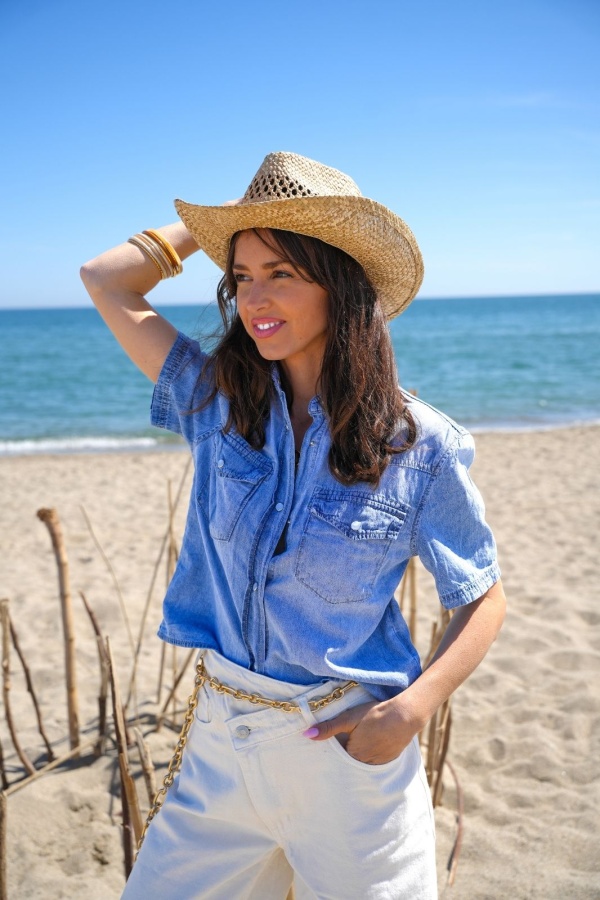 novità2000 CAMICIA JEANS