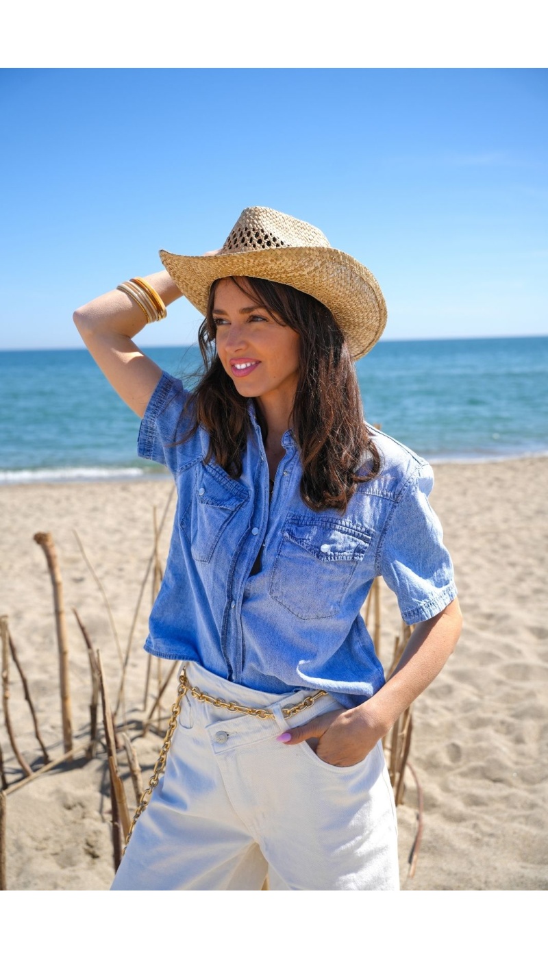 new2000 JEANS BLOUSE