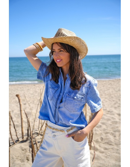 new2000 JEANS BLOUSE