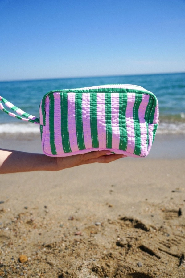 Pochette Rayé Vert AMOUR 2