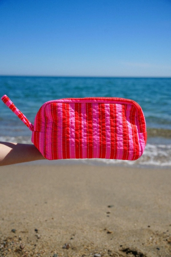 Pochette Rayé Rose CIAO BELLA 2