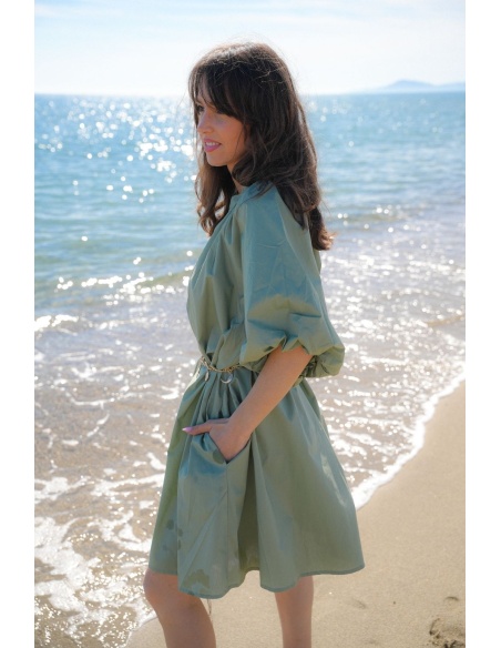 goa sea 75 VESTIDOS DE MUJER CAQUI